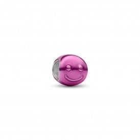 Pandora Pink Happy Face Mini Charm 794815C01