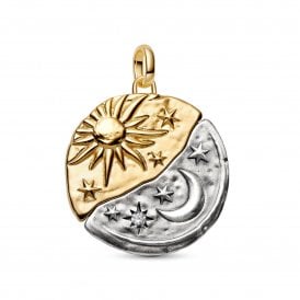Pandora Sun & Moon Oversized Medallion Charm 764806C01