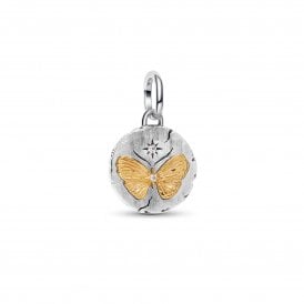 Pandora Butterfly Medallion Charm 764803C01