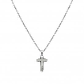 Nomination Virtus Code Black Diamond Cross Necklace 133107/036