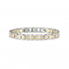 Nomination Virtus Code S/S & Gold Plated Bracelet 133101/031