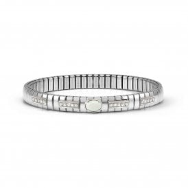 Nomination Extension Oval Opal & CZ Bracelet 048112/013