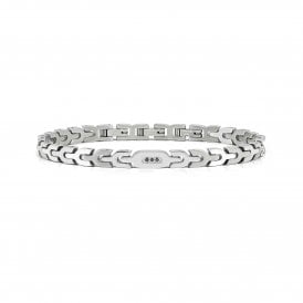 Nomination Virtus Code S/S & Black Diamond Bracelet 133104/007