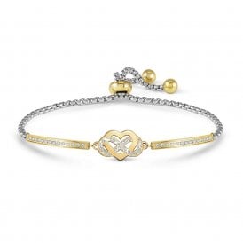 Nomination Milleluci Golden Heart Infinity Bracelet 028030/035