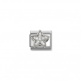 Nomination Composable Sparkling Star Link Charm 330322/29