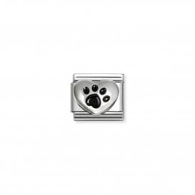 Nomination Composable Paw Heart Link Charm 330204/51