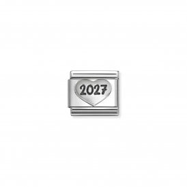 Nomination Composable 2027 Heart Link Charm 330114/29