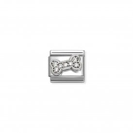 Nomination Composable Sparkling Bone Link Charm 330304/52