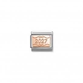 Nomination Composable Rose 2027 Link Charm 430101/58