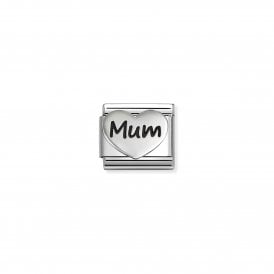 Nomination Composable Mum Heart Link Charm 330114/22