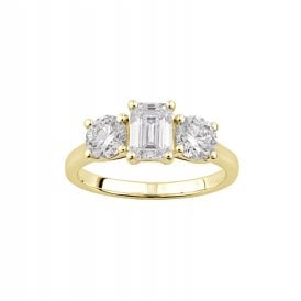 Lab Grown Diamond Trilogy Ring