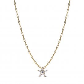 Pandora Sparkling Stella Pendant Necklace 365090C01